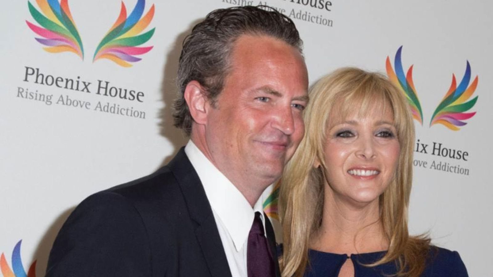 Matthew Perry con Lisa Kudrow ad un evento