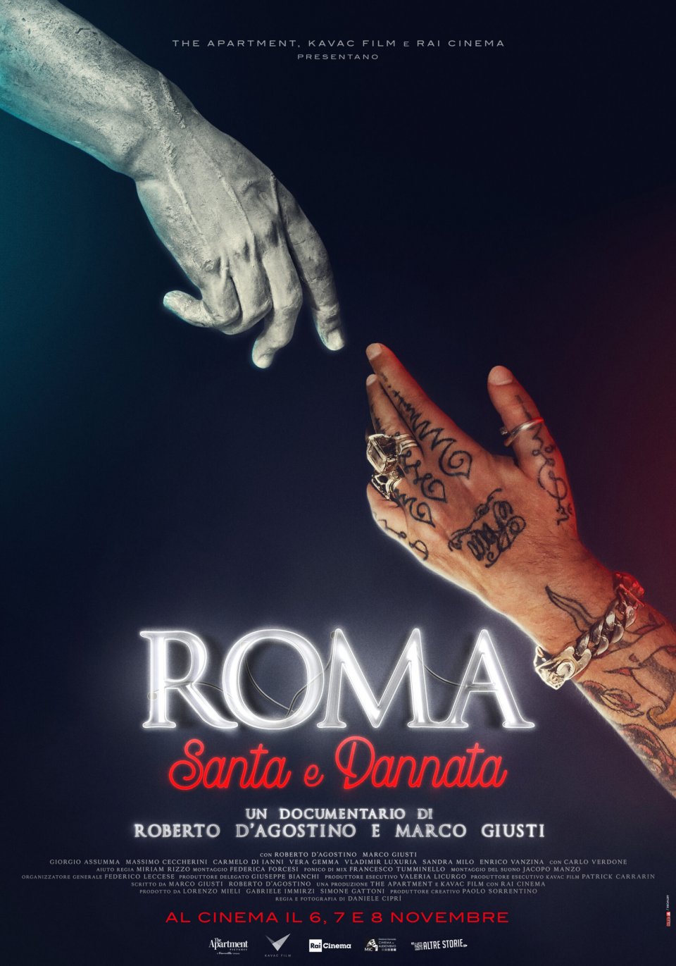 Poster Roma Santa E Dannata