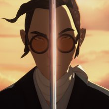 Blue Eye Samurai: la protagonista in una scena