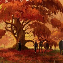 Blue Eye Samurai: un frame della serie