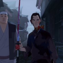 Blue Eye Samurai: una scena