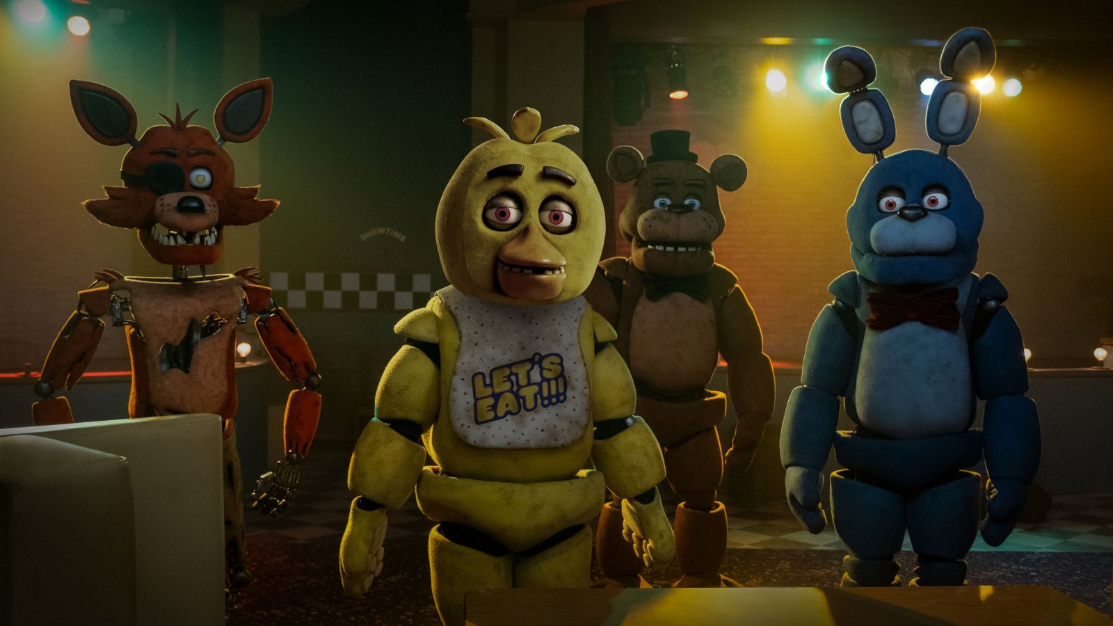 Gli animatronics assassini di Five Night's at Freddy's