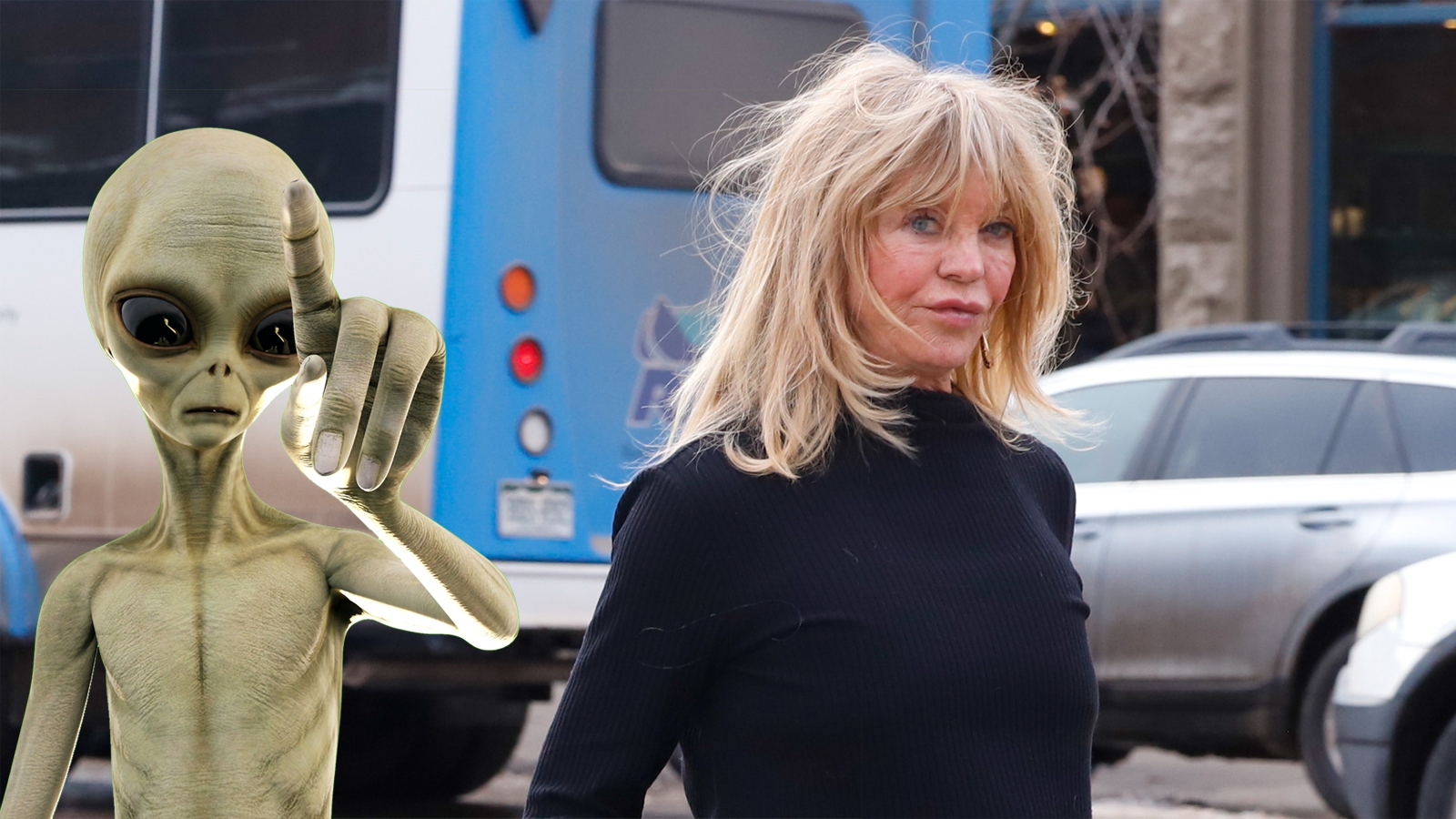 Goldie Hawn, la rivelazione shock: 'Un alieno mi ha toccato la faccia'