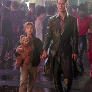 A.I. Intelligenza Artificiale: Haley Joel Osment in una scena del film