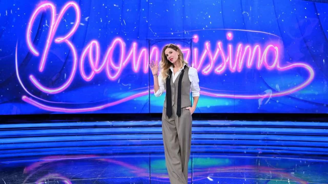 Boomerissima con Alessia Marcuzzi stasera su Rai 2: ospiti della puntata del 7 novembre