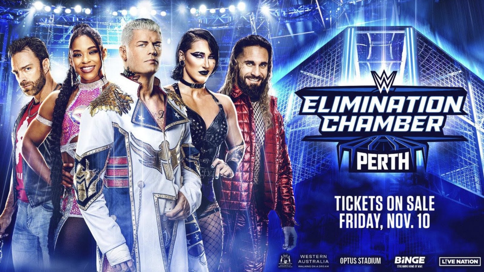 WWE, tutto quello che bisogna sapere prima di Elimination Chamber: Perth