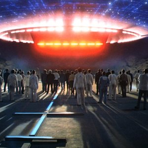 Incontri ravvicinati del Terzo Tipo: l'incontro con l'astronave e i suoi passeggeri