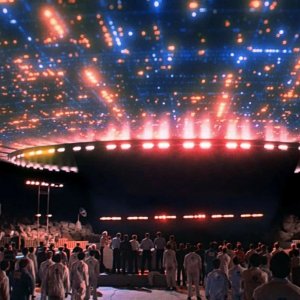 Incontri ravvicinati del Terzo Tipo: una scena del film