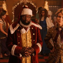 Scivolando sulla neve: un'immagine