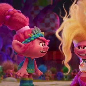 Trolls 3 - Tutti insieme: una scena del film