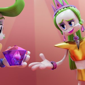 Trolls 3 - Tutti insieme: un frame del film