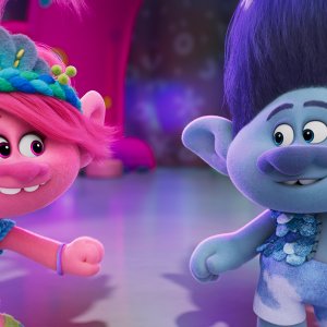 Trolls 3 - Tutti insieme: una scena del film animato