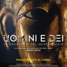 Locandina di Uomini e Dei. Le meraviglie del Museo Egizio