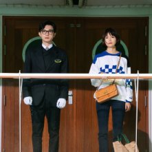 In Love and Deep Water: Ryô Yoshizawa e Aoi Miyazaki in una foto