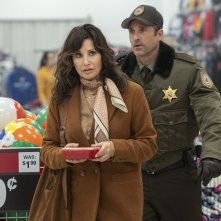 Thanksgiving: Gina Gershon, Patrick Dempsey in una scena del film