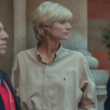 Elizabeth Debicki in una scena di The Crown 6