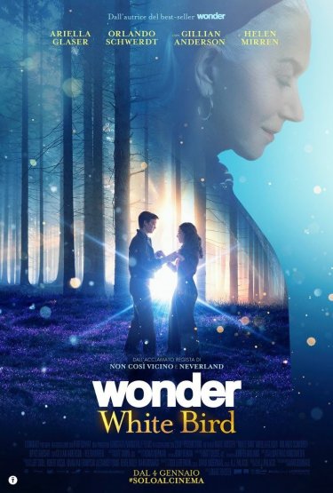 Wonder White Bird Poster Italiano