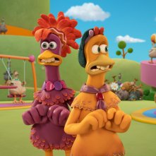 Galline in fuga: l'alba dei Nugget, un frame del film