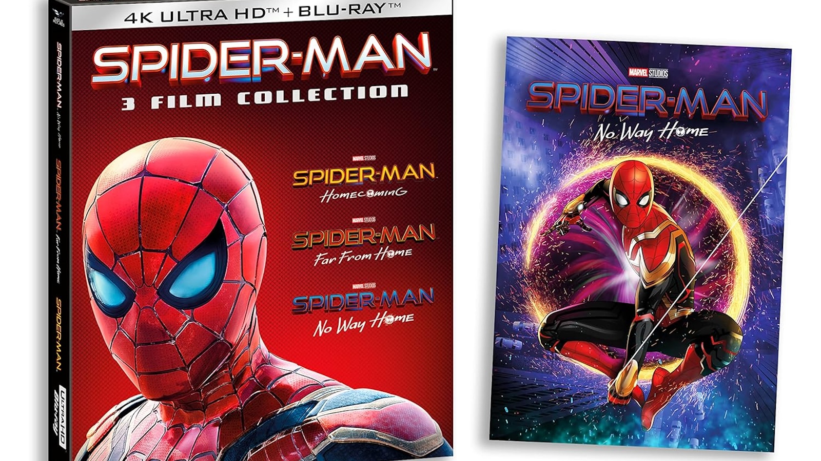Il cofanetto Spider-Man Home Collection 1-3 in offerta per il Black Friday Amazon