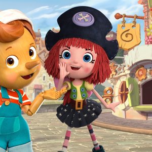 Pinocchio and Friends: Pinocchio e Freeda in un'immagine della serie TV