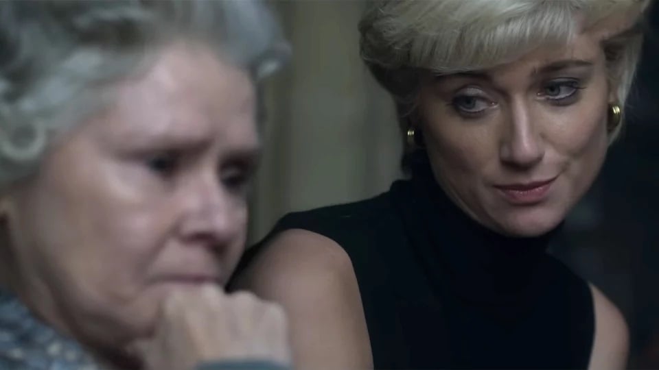 The Crown 6X04 Imelda Staunton Elizabeth Debicki