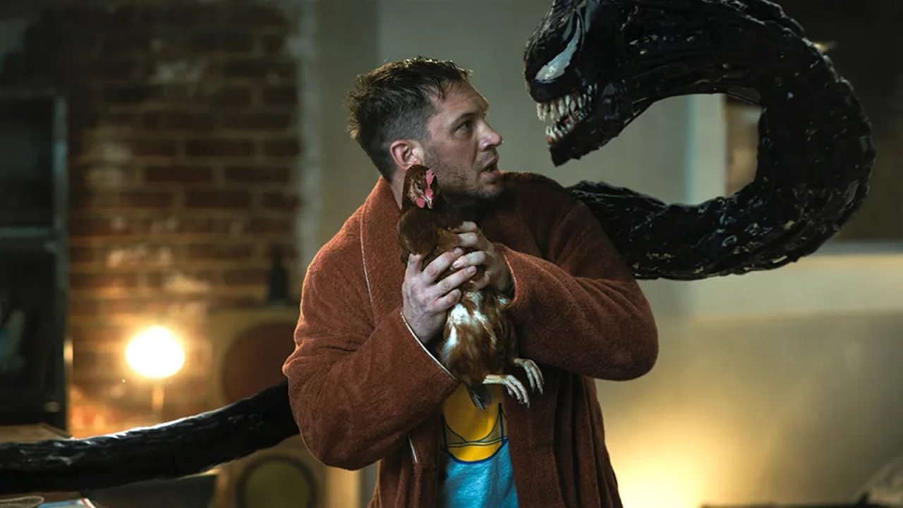 Venom 3: Tom Hardy ringrazia il team che lavora al film, confermando che le riprese sono in corso