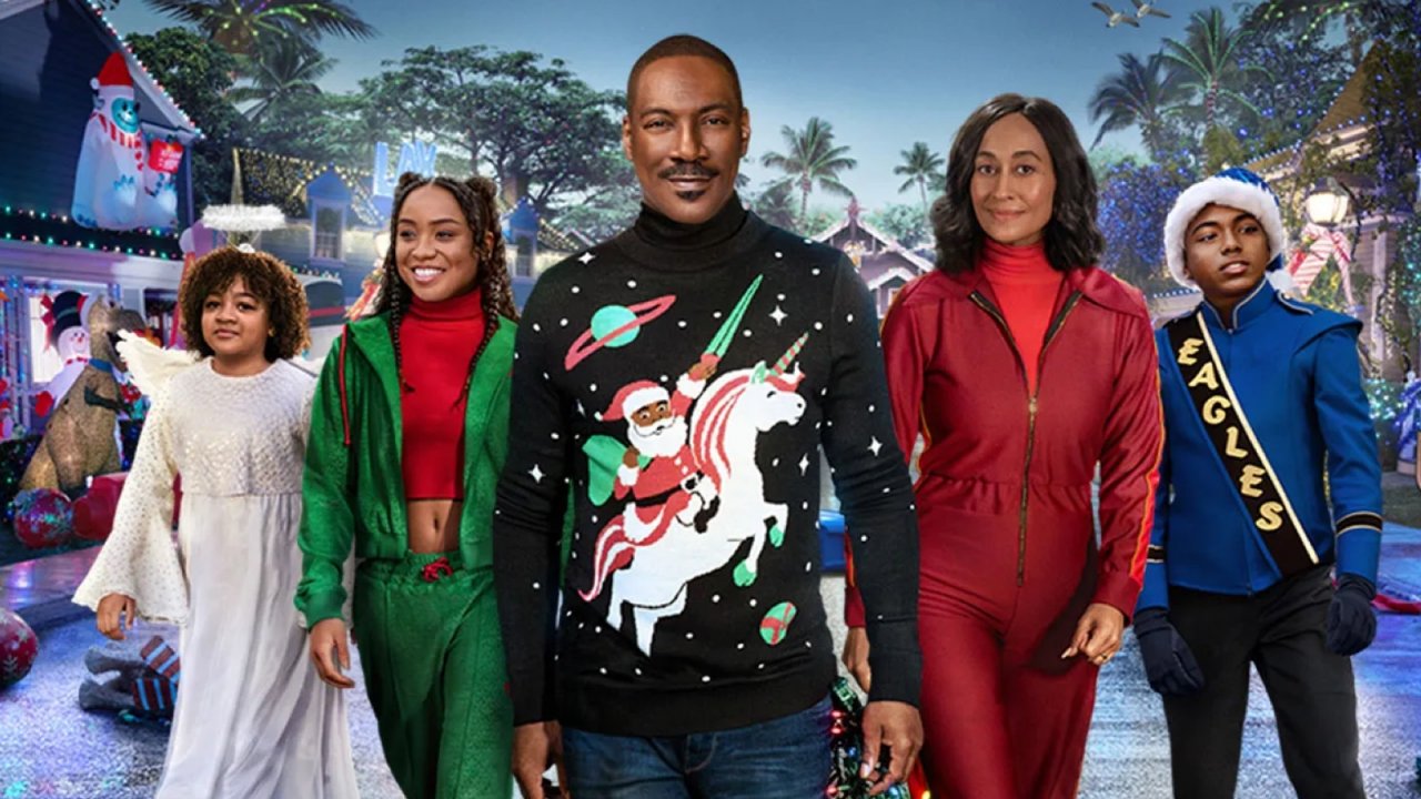 Buon Natale da Candy Cane Lane, la recensione: Eddie Murphy e un'allegra (ma troppo lunga) commedia natalizia