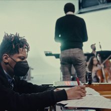 American Symphony: Jon Batiste - Jon Batiste in una scena del documentario