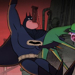 Un piccolo Batman per un grande Bat-Natale: un 'immagine del film