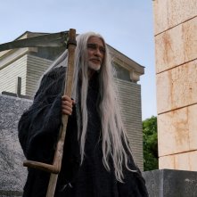 Il paese del melodramma: Luc Merenda in una scena del film