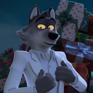 Troppo cattivi - Un Natale troppo cattivo: Mr. Wolf in una scena