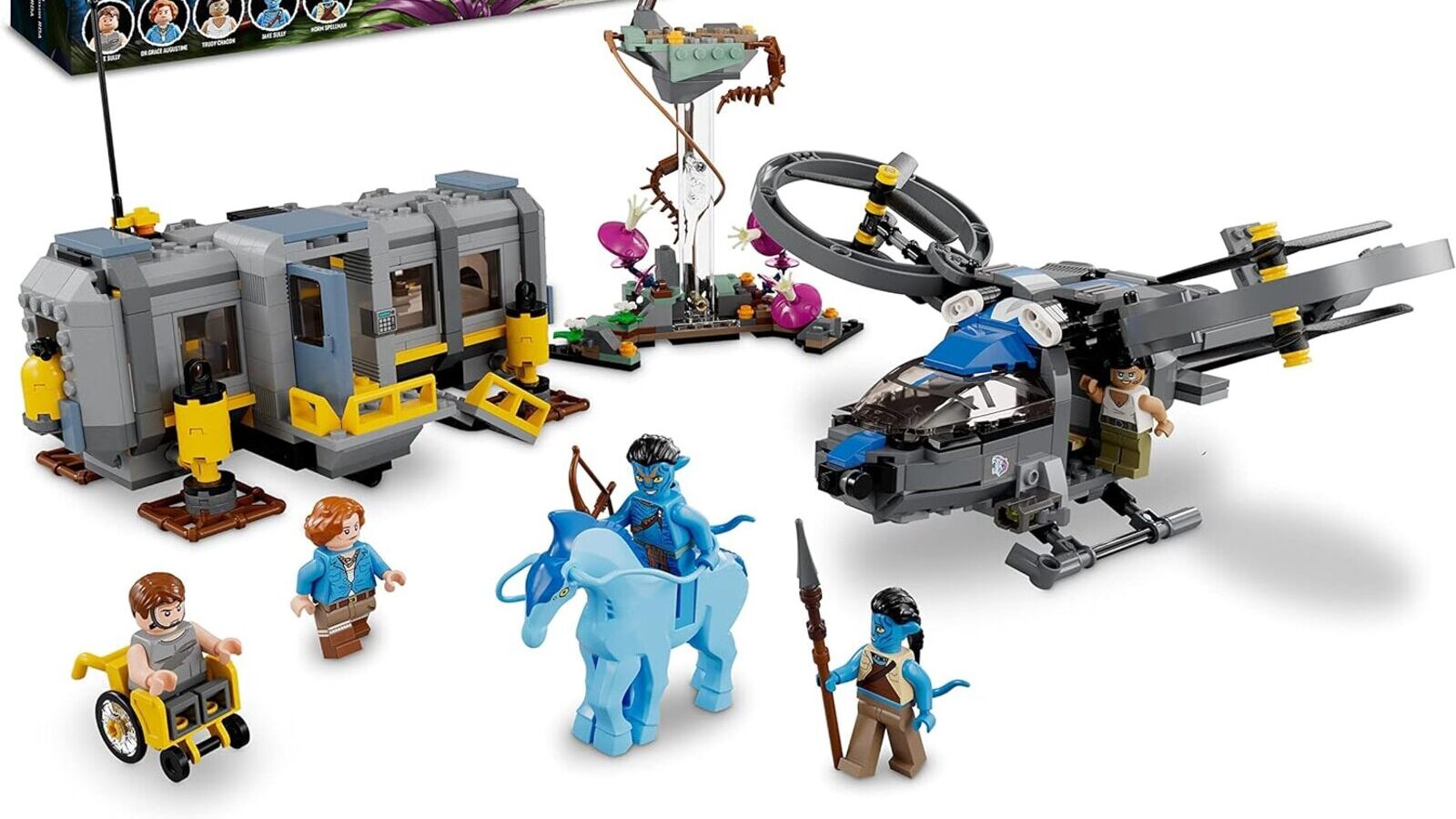 Avatar: lo splendido set LEGO del laboratorio con elicottero e altri dettagli è in sconto su Amazon