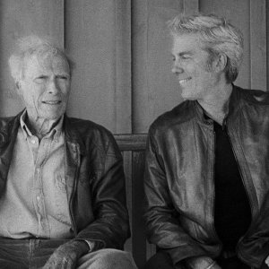 Clint Eastwood col figlio terzogenito Kyle