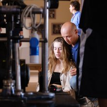 La chiocciola: Vittoria Chiolero in una foto dal set