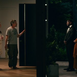 Il mondo dietro di te: Julia Roberts, Ethan Hawke, Mahershala Ali e Myha’la in un'immagine