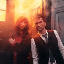 Doctor Who: Catherine Tate e David Tennant in una foto di Wild Blue Yonder