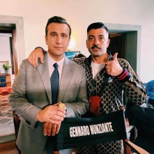 Come uno può scoglio: Gennaro Nunziante in una foto dal set