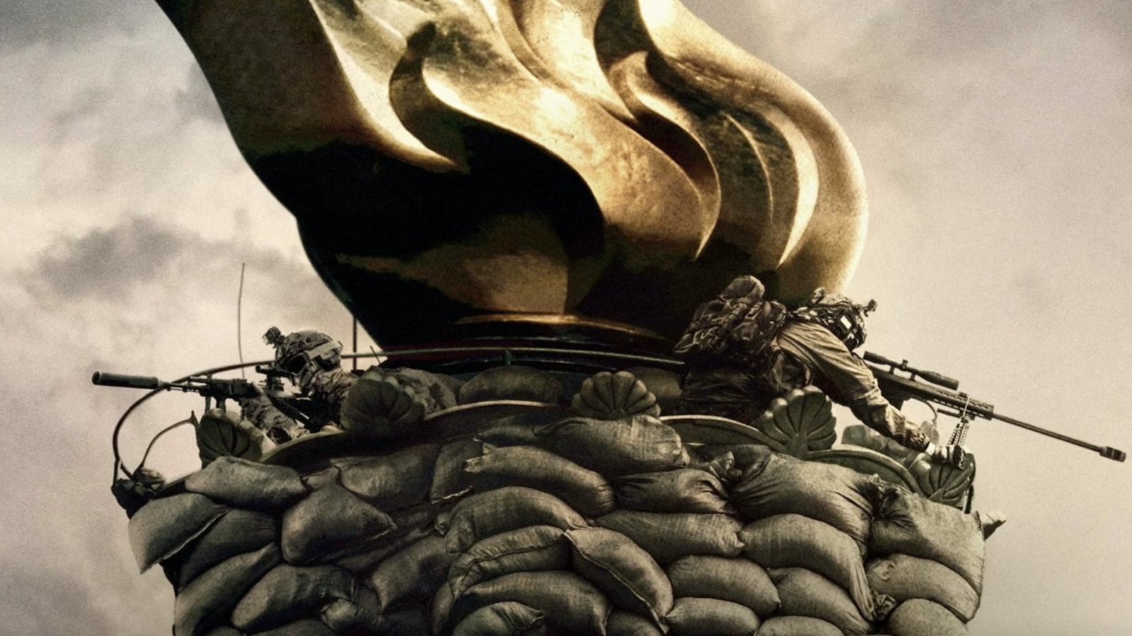Civil War: la Statua della Libertà al centro del poster del nuovo film di Alex Garland