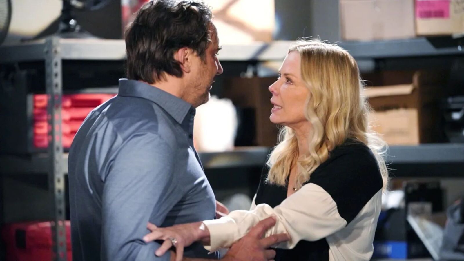 Beautiful anticipazioni 13 dicembre: Tensioni tra Ridge e Brooke, Sheila spia Steffy e Finn