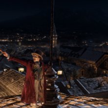 Wonka: Timothée Chalamet, Calah Lane in una scena del film