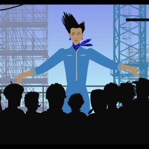 Il Faraone, il Selvaggio e la Principessa: una scena