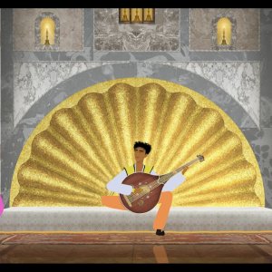 Il Faraone, il Selvaggio e la Principessa: una scena del film