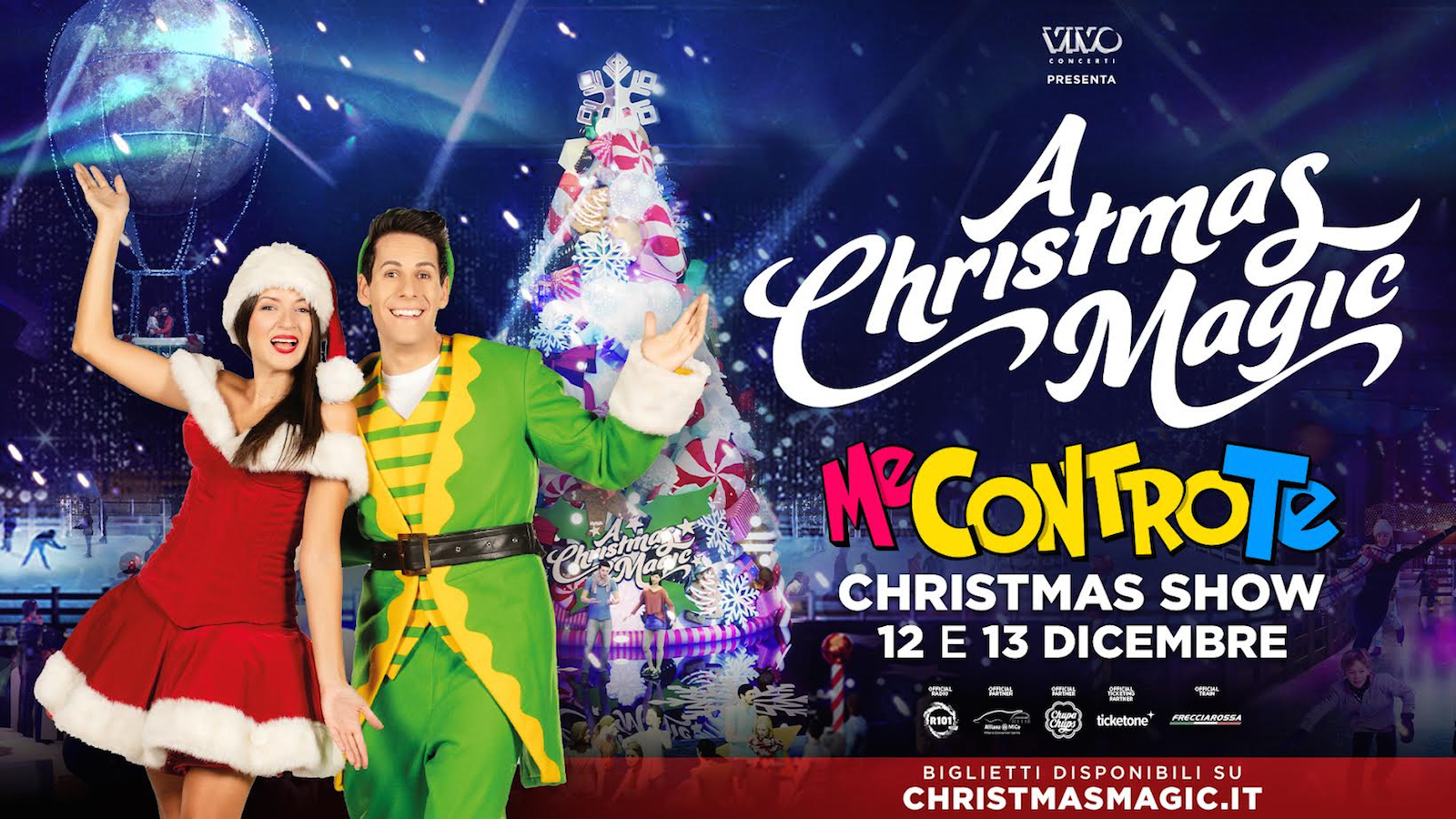 Me Contro Te Christmas Show: i Me Contro Te fanno ballare e cantare il magico mondo di A Christmas Magic