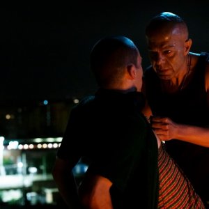 Adagio: Pierfrancesco Favino in una scena