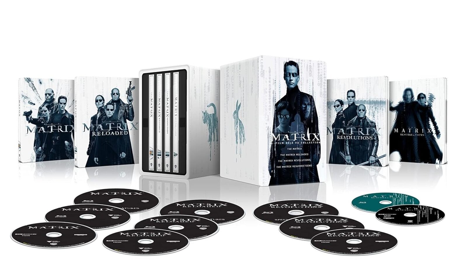 Matrix: la magnifica collection steelbook con tutti e 4 i film in 4K Ultra HD è scesa di prezzo su Amazon