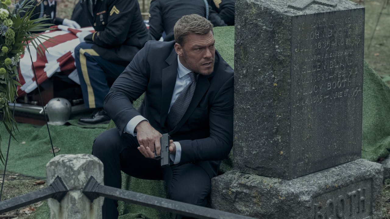 Una scena di Reacher