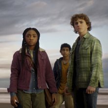 Percy Jackson e gli dei dell’Olimpo: una scena con i giovani protagonisti