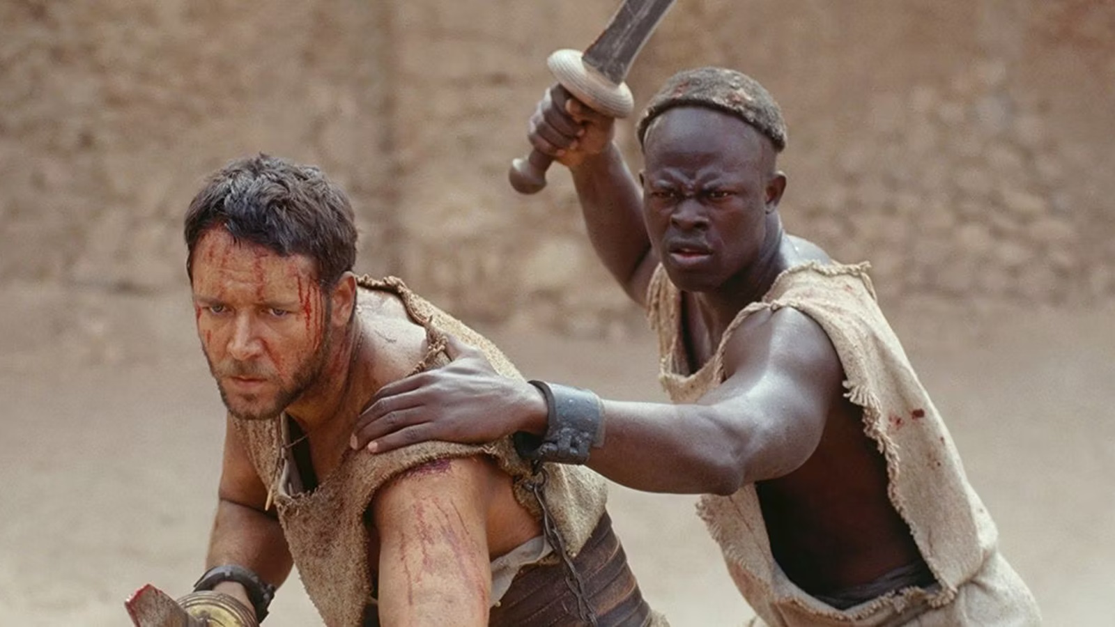 Il Gladiatore 2: Djimon Hounsou non tornerà nel cast del sequel