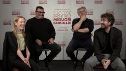 Succede anche nelle migliori famiglie: intervista ad Alessandro Siani, Cristiana Capotondi, Dino Abbrescia, Sergio Friscia
