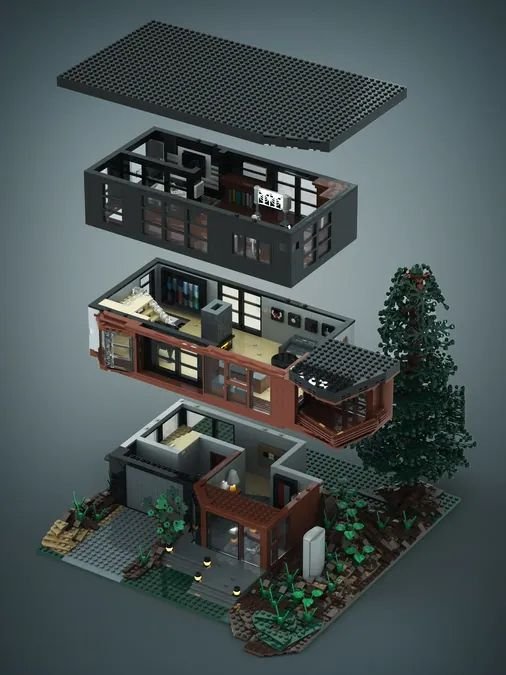 Lego Twilight Cullen House 1